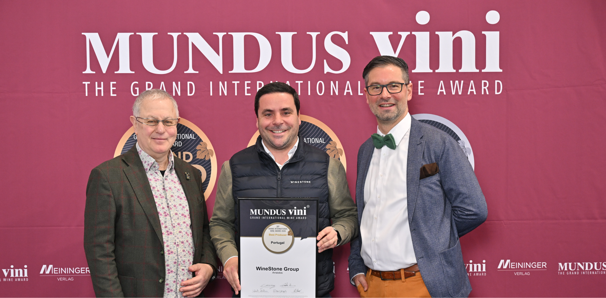 WineStone distinguida como Melhor Produtor no Mundus Vini 2026 